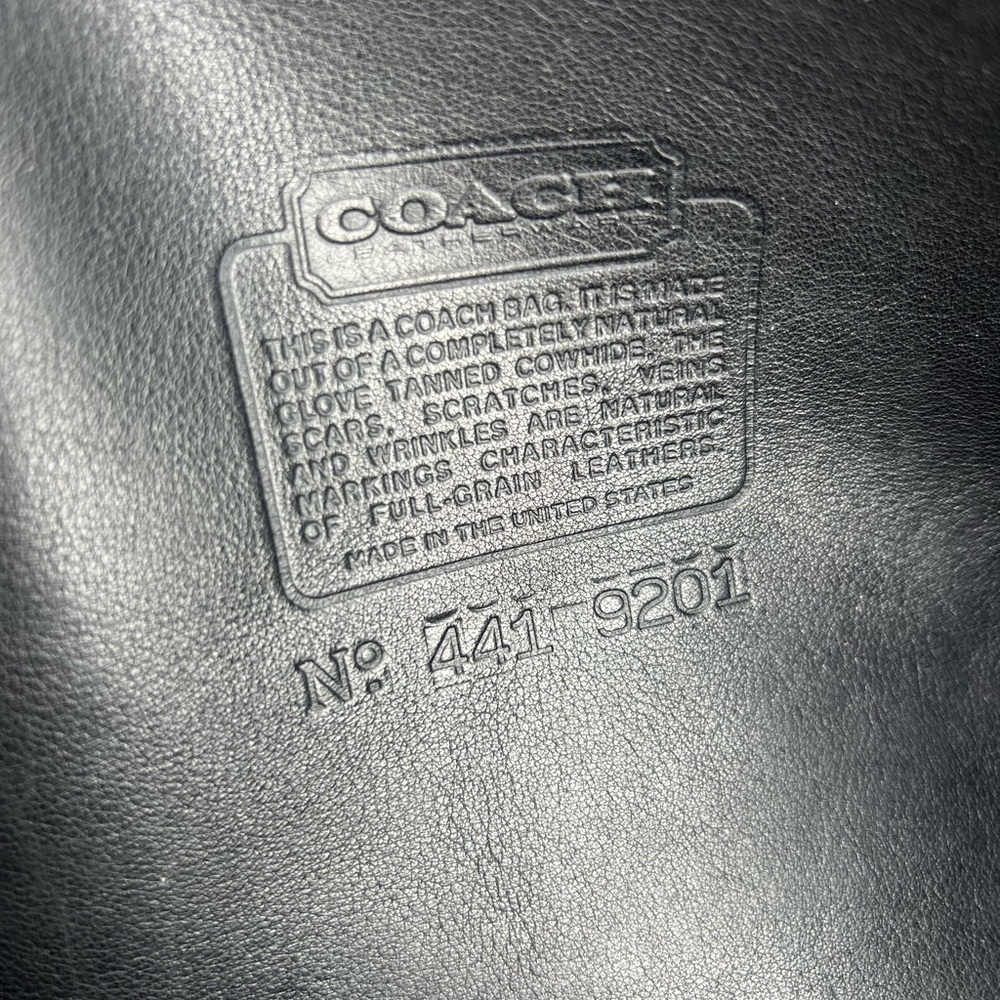 Vintage Coach 80’s Marketing Tote 🖤 9665 - Picture 12 of 16